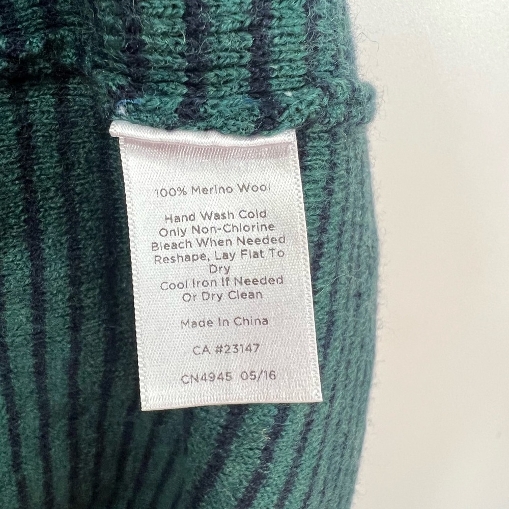 Talbots Pure Wool women multicolor‎ Cardigan size LP - Picture 3 of 9